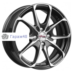 iFree Такеши КС877 R16 / 6J PCD 4x100 ET 45 ЦО 60.1 Литые Черный с полированной лицевой поверхностью